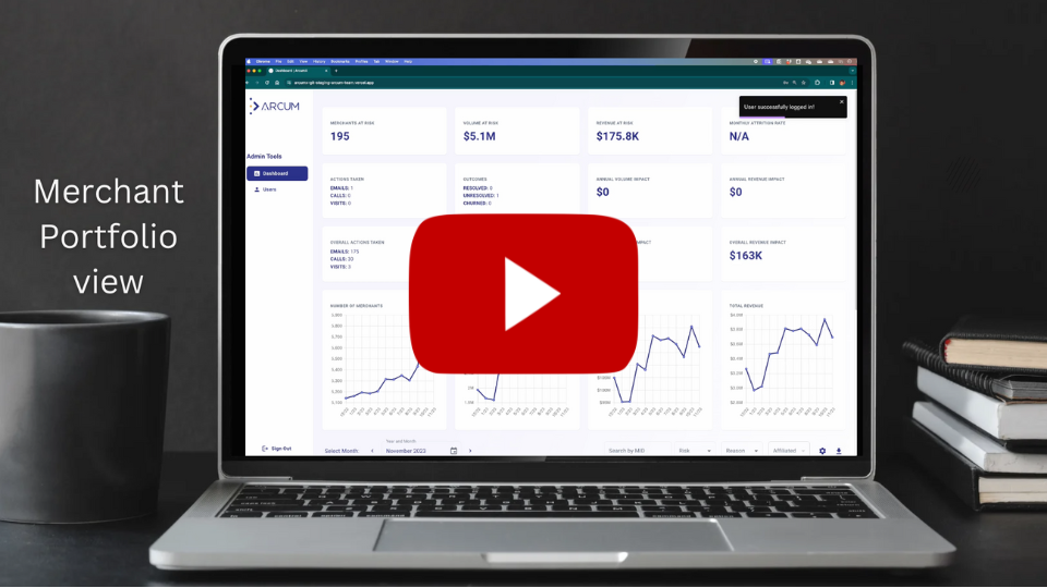 Merchant portfolio view C