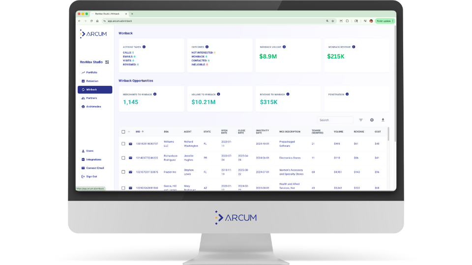 Win-Back Manager Screen HD